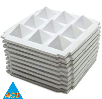 ACS Pyramid Chips  9 colour (P-4.5'') 1.2'' 