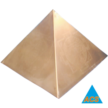 ACS Copper Pyramid Plain - Top  4.5'' 