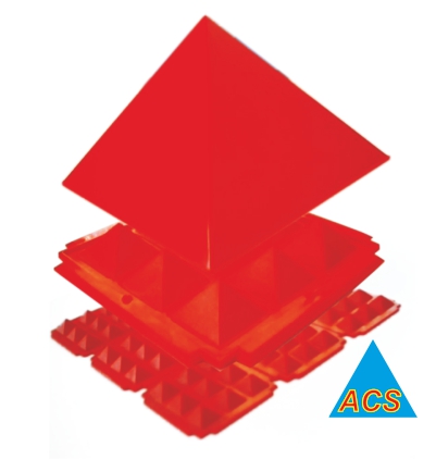 ACS Pyramid Set - Colour - 6'' 