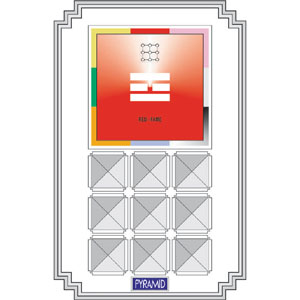 ACS Pyramid Feng Shui - Red-Fame  - 720 