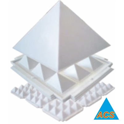 ACS Pyramid Set White - Best 4.5''  - 720 