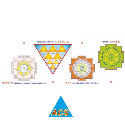 ACS Pyramid Stickers  - 720 