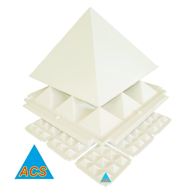 ACS Pyramid Set White Best - 6''  - 720 
