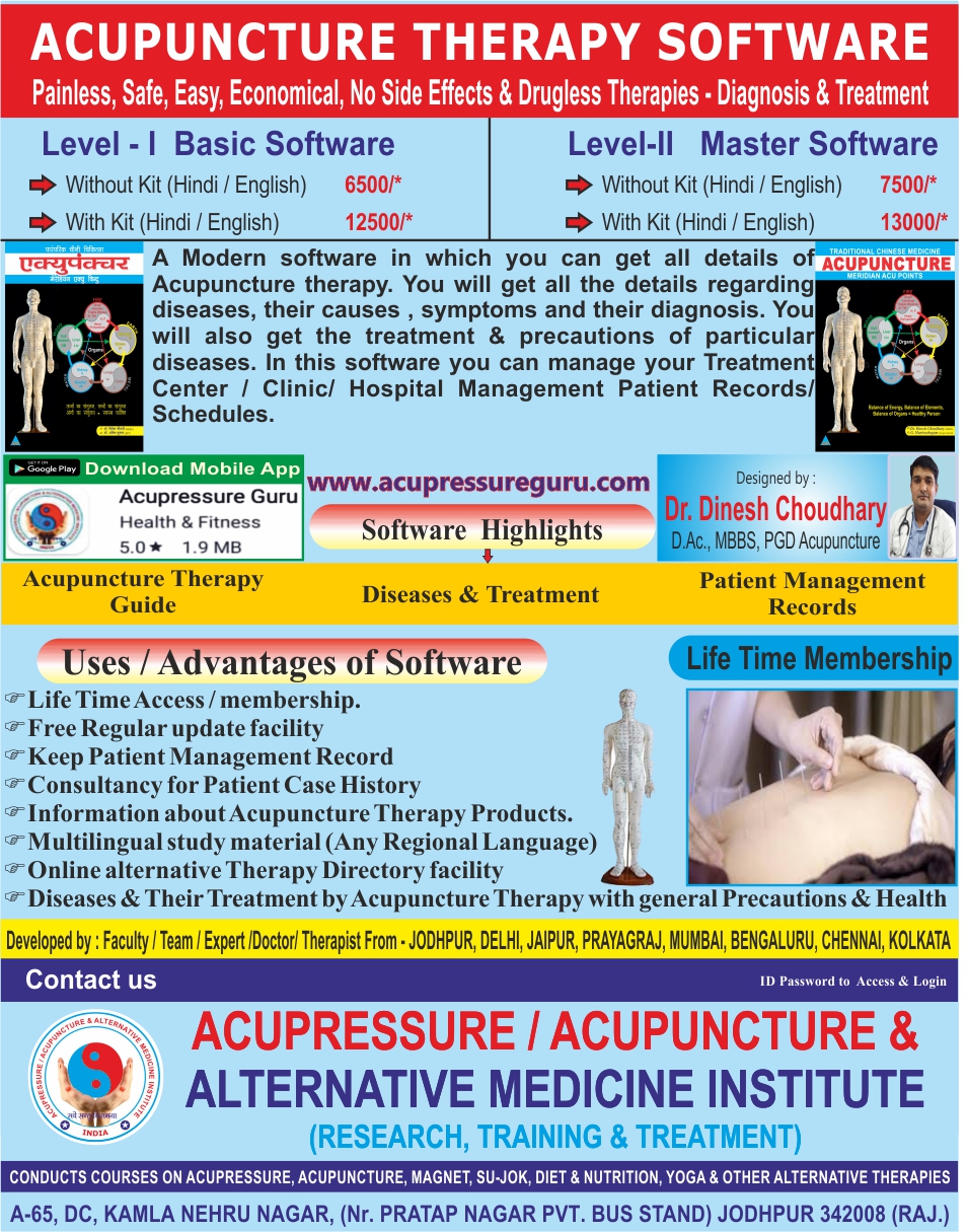 ACS Acupressure Healthcare Systems Acupressure Acupuncture