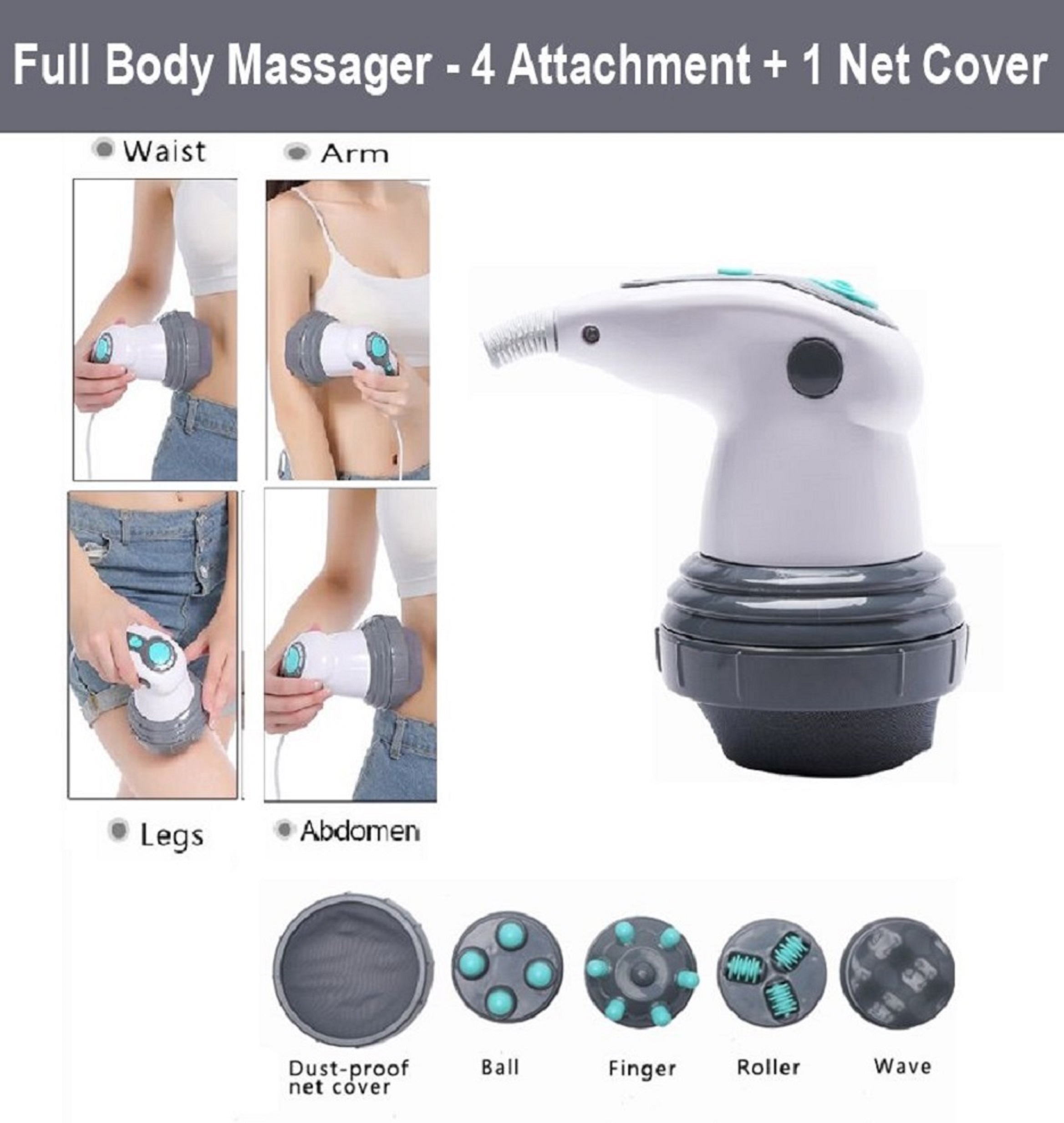 Maxtop - Professional 4 in 1 Massager 