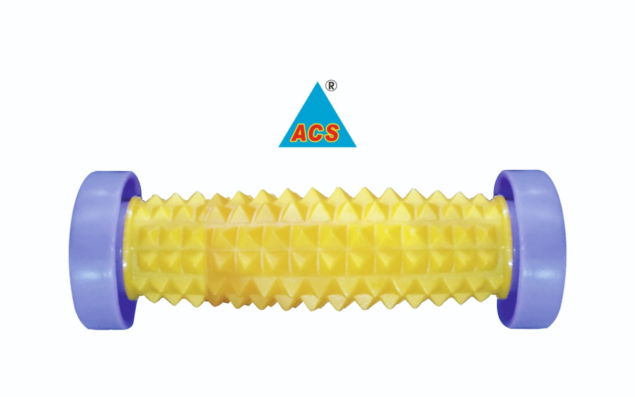 ACS Acupressure Half Foot Roller Plastic/Pyramidal 